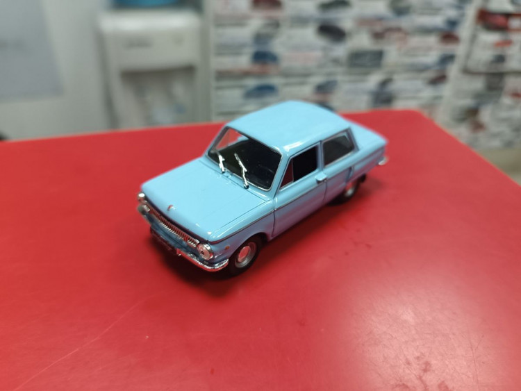 Автолегенды СССР №36 ЗАЗ-966 "Запорожец" 1:43 Deagostini 