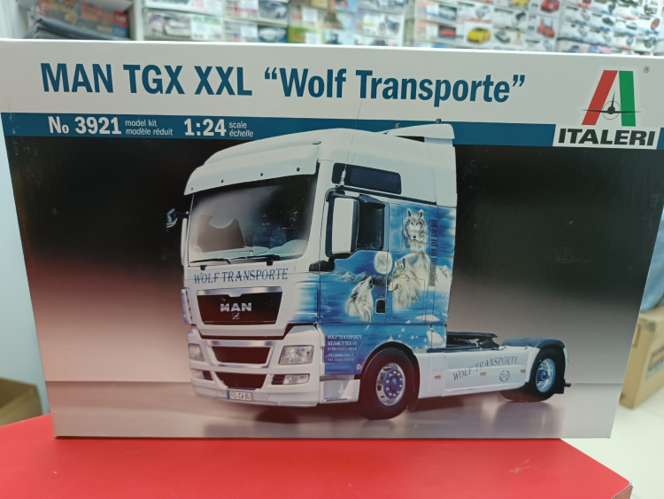 3921ИТ  MAN TGX XXL "Wolf Transporte"  