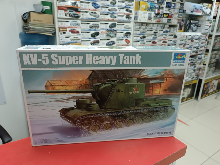 05552 танк КВ-5 1:35 Trumpeter
