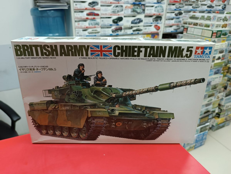 35068 Танк Chietain Mk.5 c 3 фигурами 1:35 Tamiya