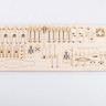 13001 Сборная модель Колокольня в Калязине Baumi 1:250