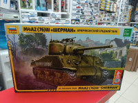 3645ГП Американский танк М4А2 (76)  "Шерман" Д.Ф. Лоза