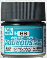 H 68 Краска 10мл  RLM74 DARK GRAY