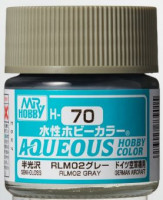 H 70 Краска 10мл  RLM02 GRAY