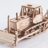 12603 Сборная модель Т-150 Гусеничный с отвалом Baumi масштаб 1:43 