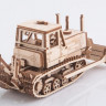 12603 Сборная модель Т-150 Гусеничный с отвалом Baumi масштаб 1:43 