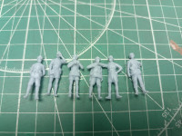 Солдаты африканского корпуса Роммеля 1:72 6 фигур