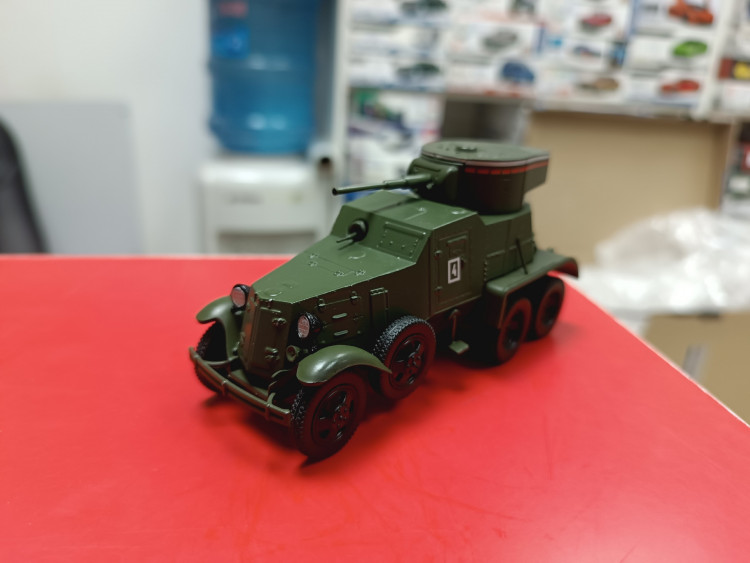 Автомобиль на Службе №67 БА-6 Бронеавтомобиль