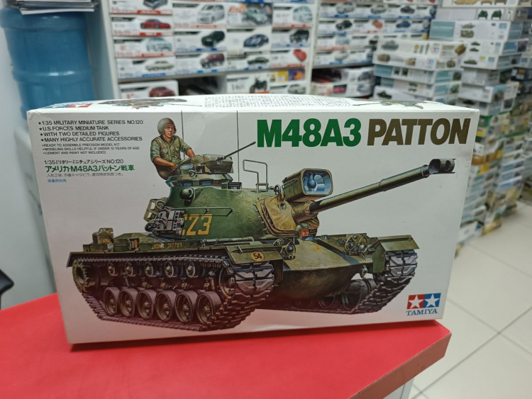 35120 Американский танк M48A3 Patton 1:35 Tamiya