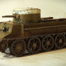 Средний колесно-гусеничный танк H.M. Тоскина 1:72 Смола 3D-печать 