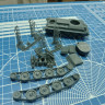 Колесно-гусеничного танка Т-29-1:72 Смола 3D-печать