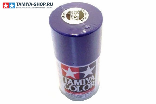 85057 TAMIYA TS-57 Blue Violet (Фиолетово-синяя) краска-спрей 100 мл.