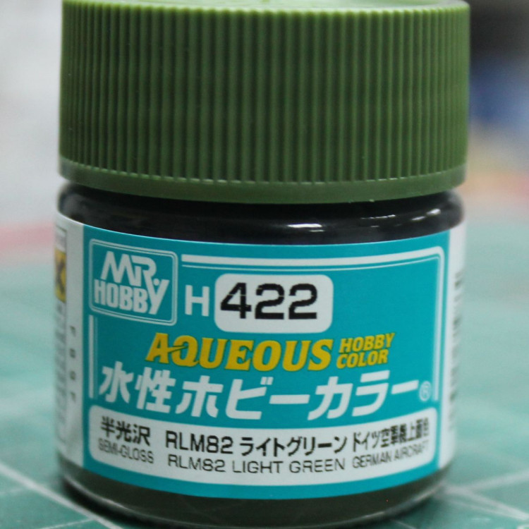 H422 Краска 10мл  RLM82 LIGHT GREEN
