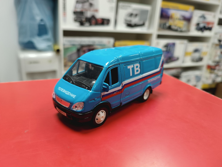 ГАЗель телевидение 1:43 Welly