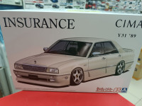 06789 Nissan Cima Y31 Insurance '89
