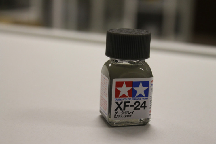 XF-24 Dark Grey (Темно-серая) краска эмаль. 10мл.