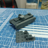 Советский маневровый танк ГУВП-2 1:72 Смола 3D-печать