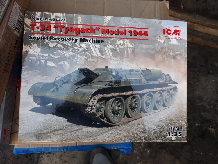 35371 T-34T обр. 1944 г., Советская БРЭМ