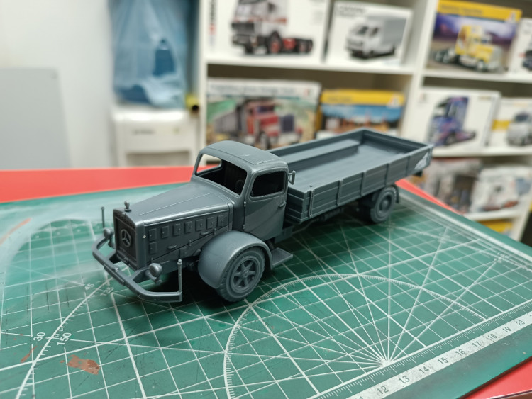 Mercedes L6500 бортовой
