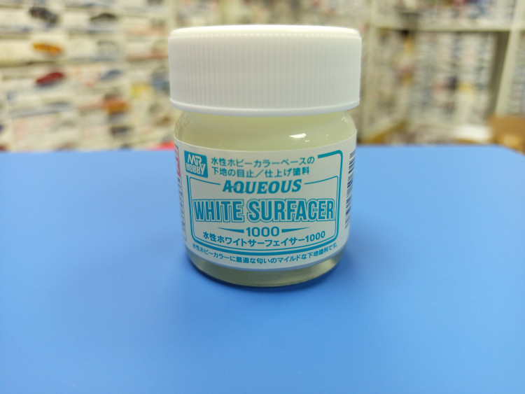 HSF-02 Грунтовка Mr. Aqueous White Surfacer 1000 40мл.
