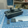 Советский маневровый танк ГУВП-2 1:43 Смола 3D-печать
