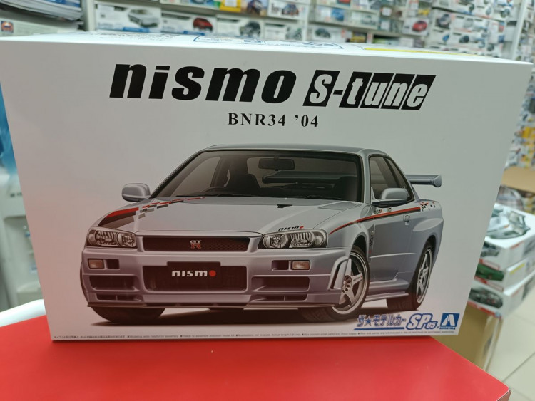 06607 Nissan Skyline GT-R R34 Nismo S-Tune '04 1:24 Aoshima