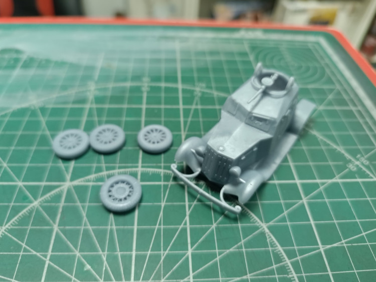 Д-12 — советский лёгкий бронеавтомобиль 1:43