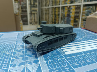 Советский маневровый танк ГУВП-1 1:35 Смола 3D-печать