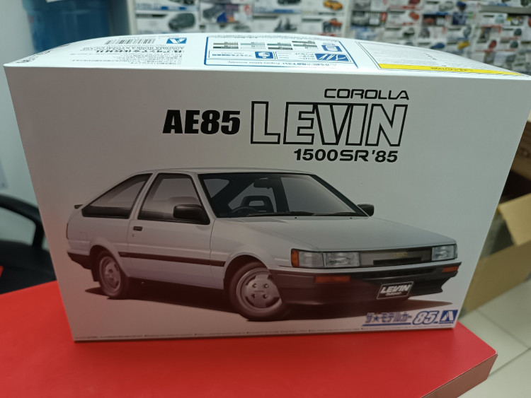 05968 Toyota Corolla Levin AE85 1500SR '85 1:24 Aoshima