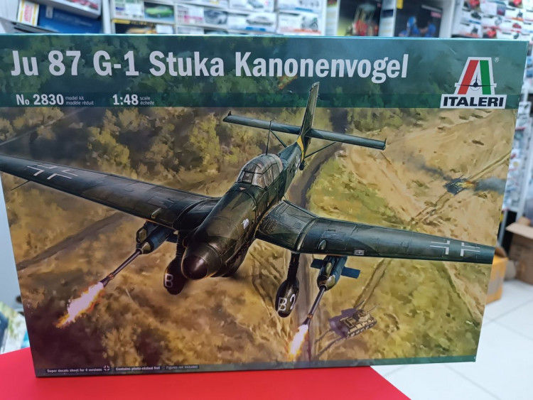 2830ИТ ЮНКЕРС Ju-87 G-1 ШТУКА КАНОНЕНФОГЕЛЬ