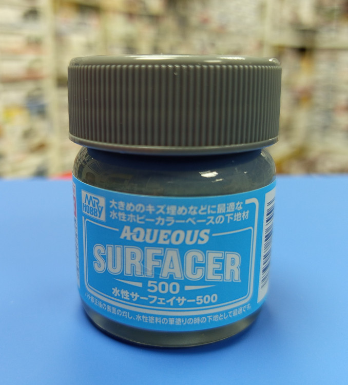 HSF-04 Грунтовка серая Mr. Hobby, Mr. Aqueous Surfacer 500 40 мл 