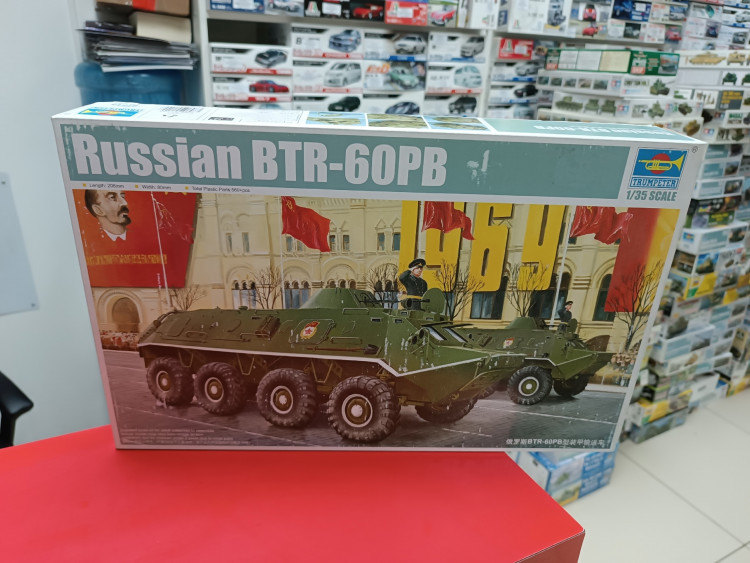 01544 Russian BTR-60PB 1:35 Trumpeter