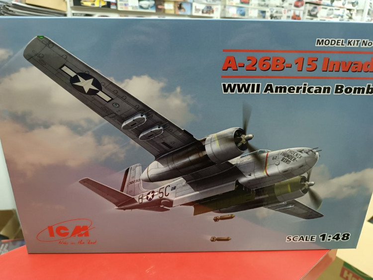 48282 A-26B-15 Invader, Американский бомбардировщик 2 МВ
