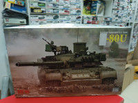 5105 Российский основной боевой 80У с рабочими траками