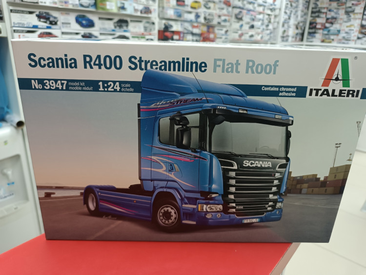 3947ИТ  SCANIA R400 STREAMLINE Flat Roof  