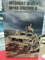 5052 Американский бронеавтомобиль M1240A1 M-ATV (M153 CROWS II) с полным интерьером