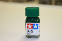 X-5 Green (Зеленая) краска эмалевая 10 мл.