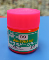 H 99  Краска FLUORESCENT PINK, Mr Hobby