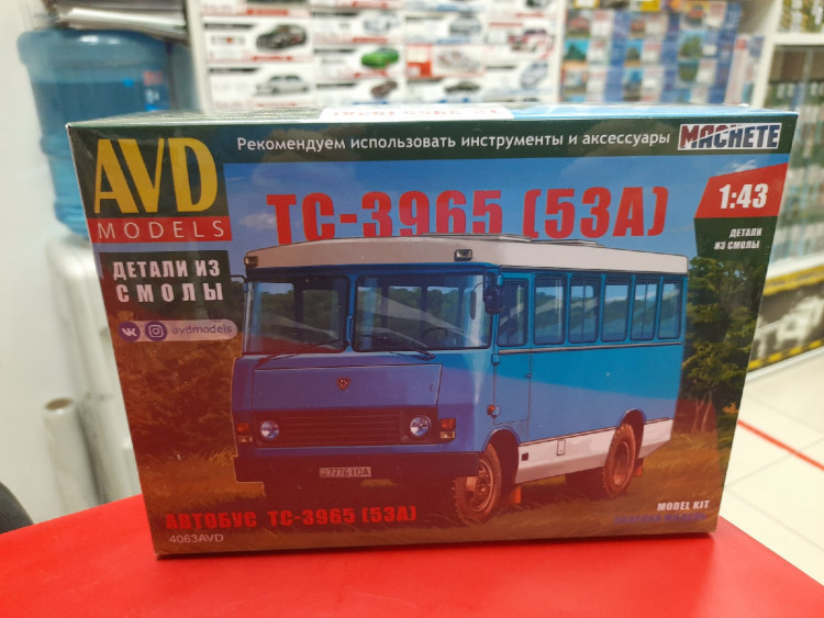 4063 Автобус ТС-3965 (53А)  1:43 AVD
