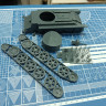 Средний колесно-гусеничный танк H.M. Тоскина 1:35 Смола 3D-печать