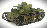 Советский танк Т-19 1:72 Смола 3D-печать