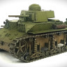 Советский танк Т-19 1:72 Смола 3D-печать